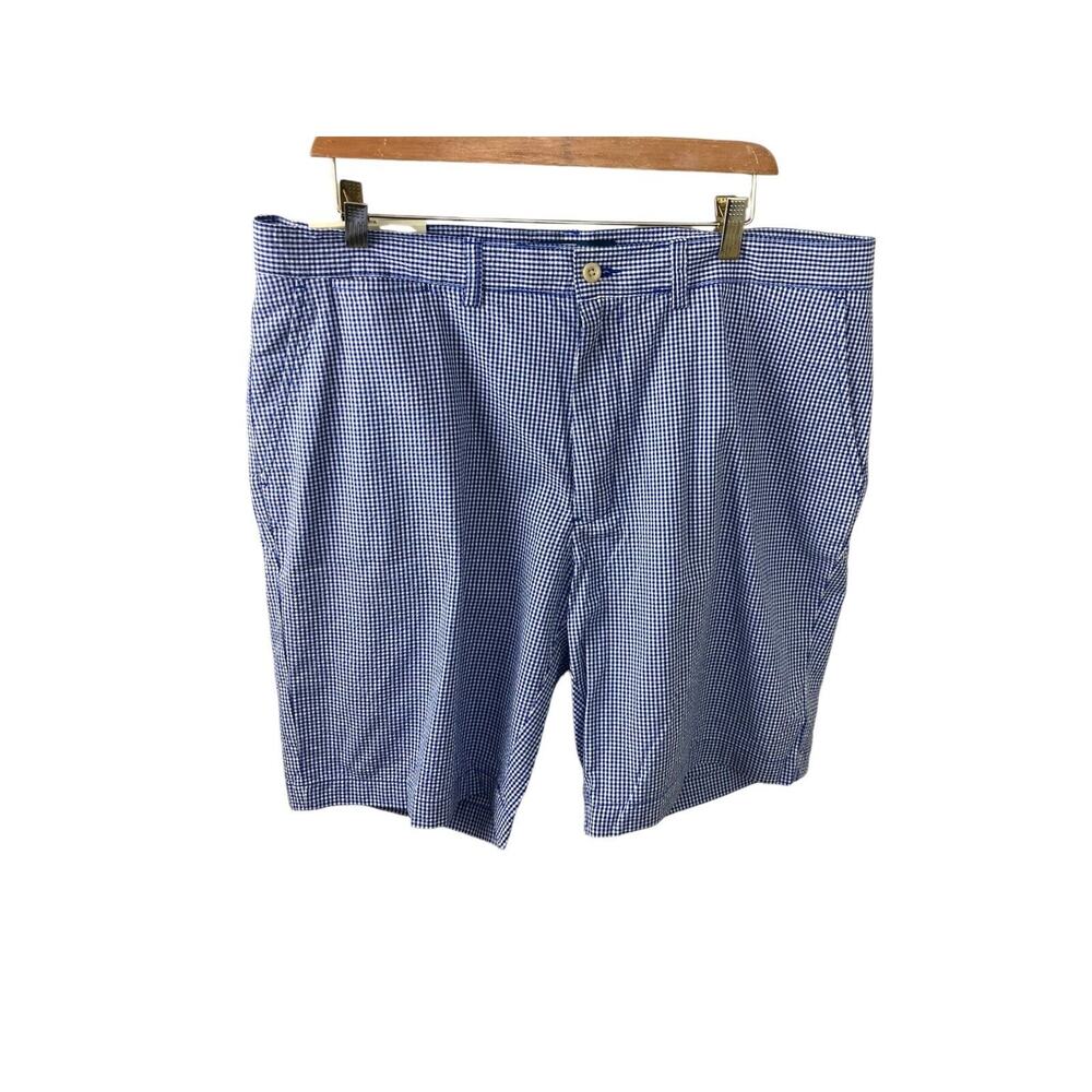 Polo Ralph Lauren NEW Blue White Check Prospect Shorts 38 Preppy Coastal